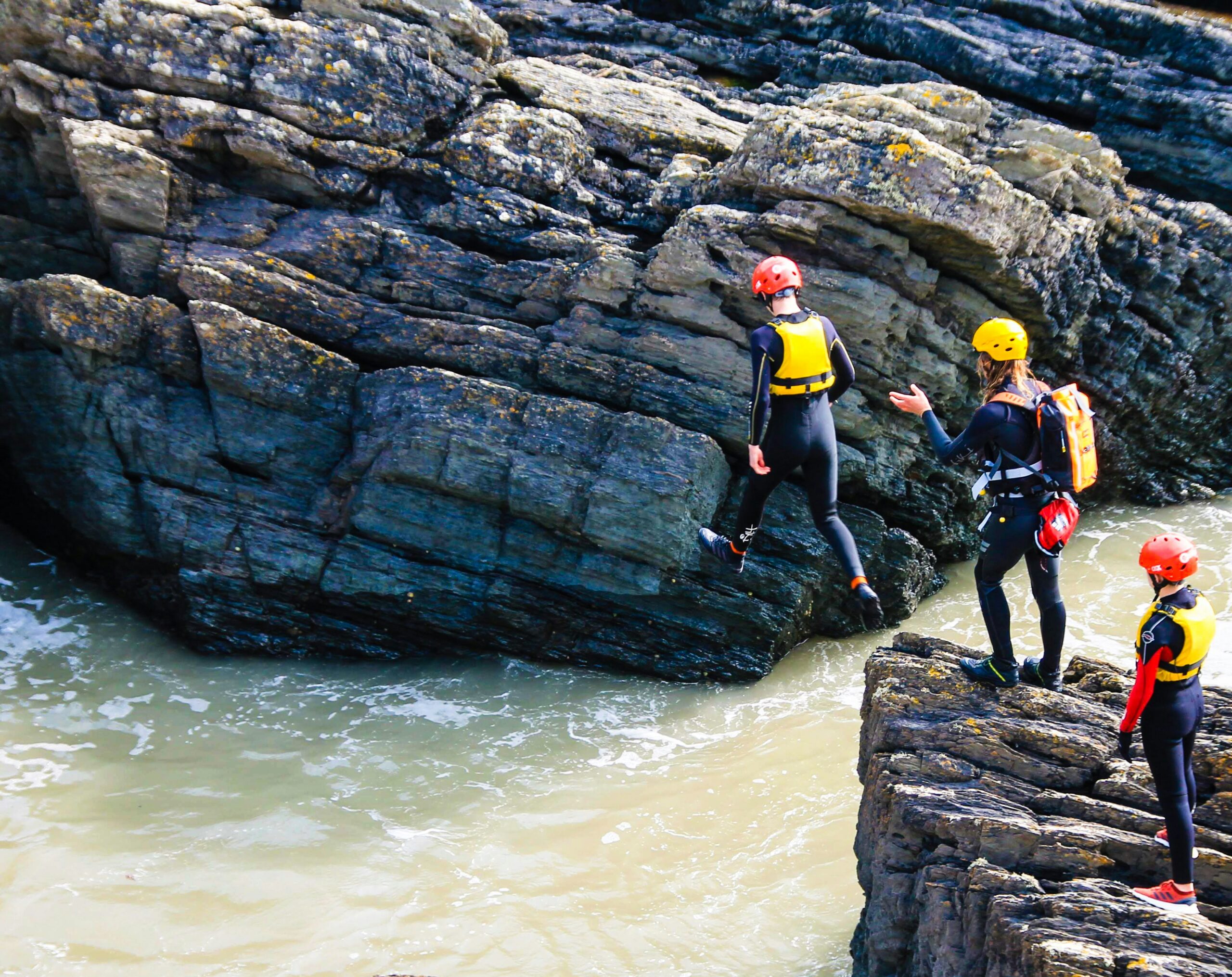 Undertaking different activities on an active holiday in the UK