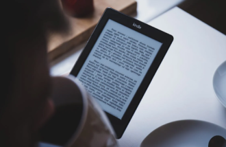 Reading a Kindle rather than a physical book