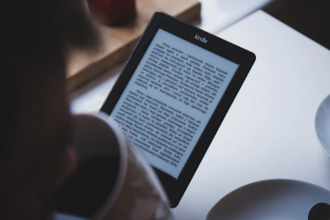Reading a Kindle rather than a physical book