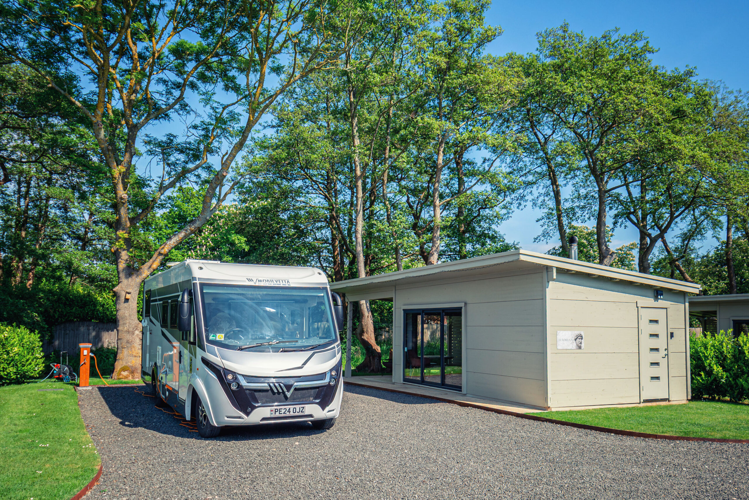The Emperor pitch at Concierge Camping