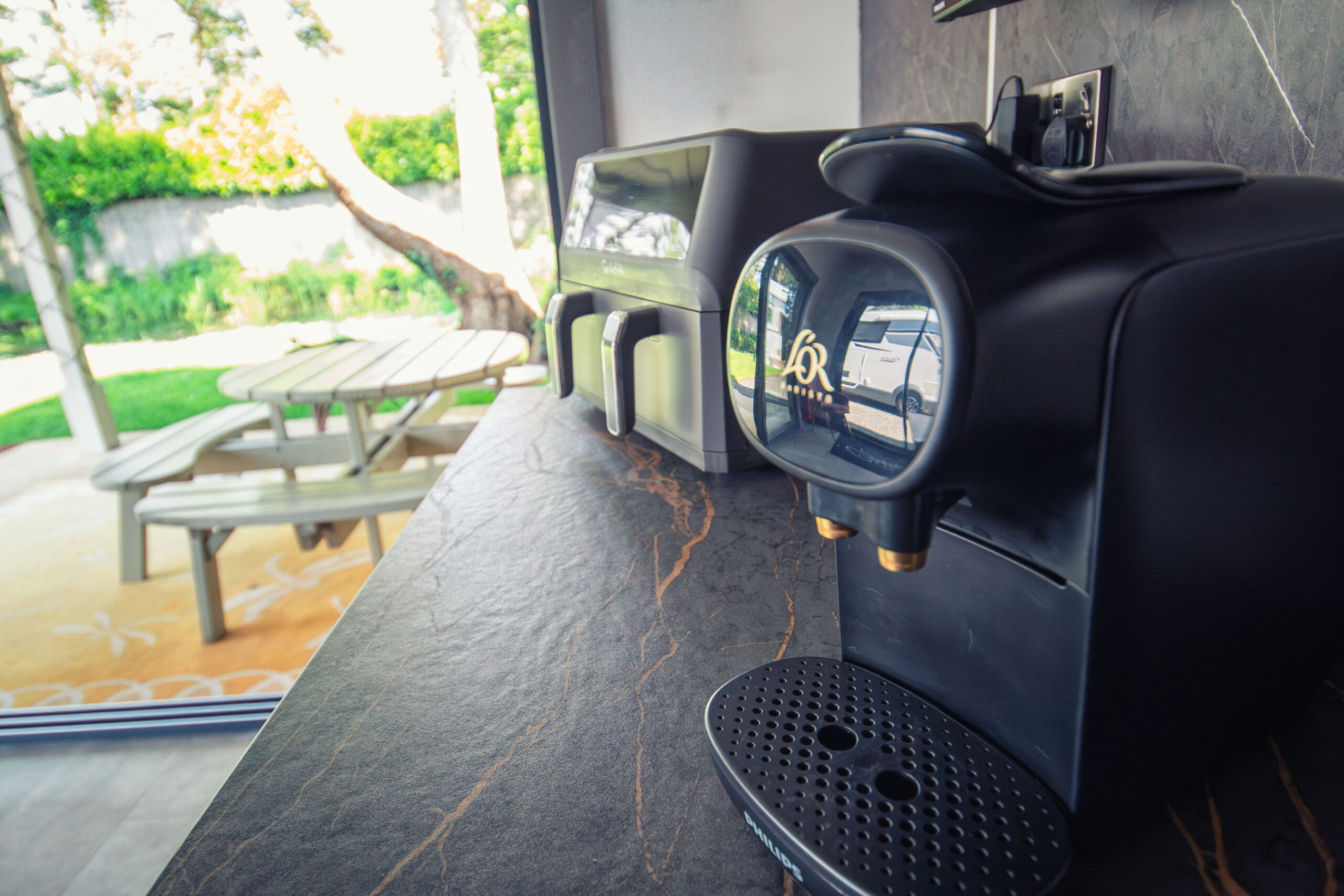 The facilities inside the Emperor Pitches at Concierge Camping