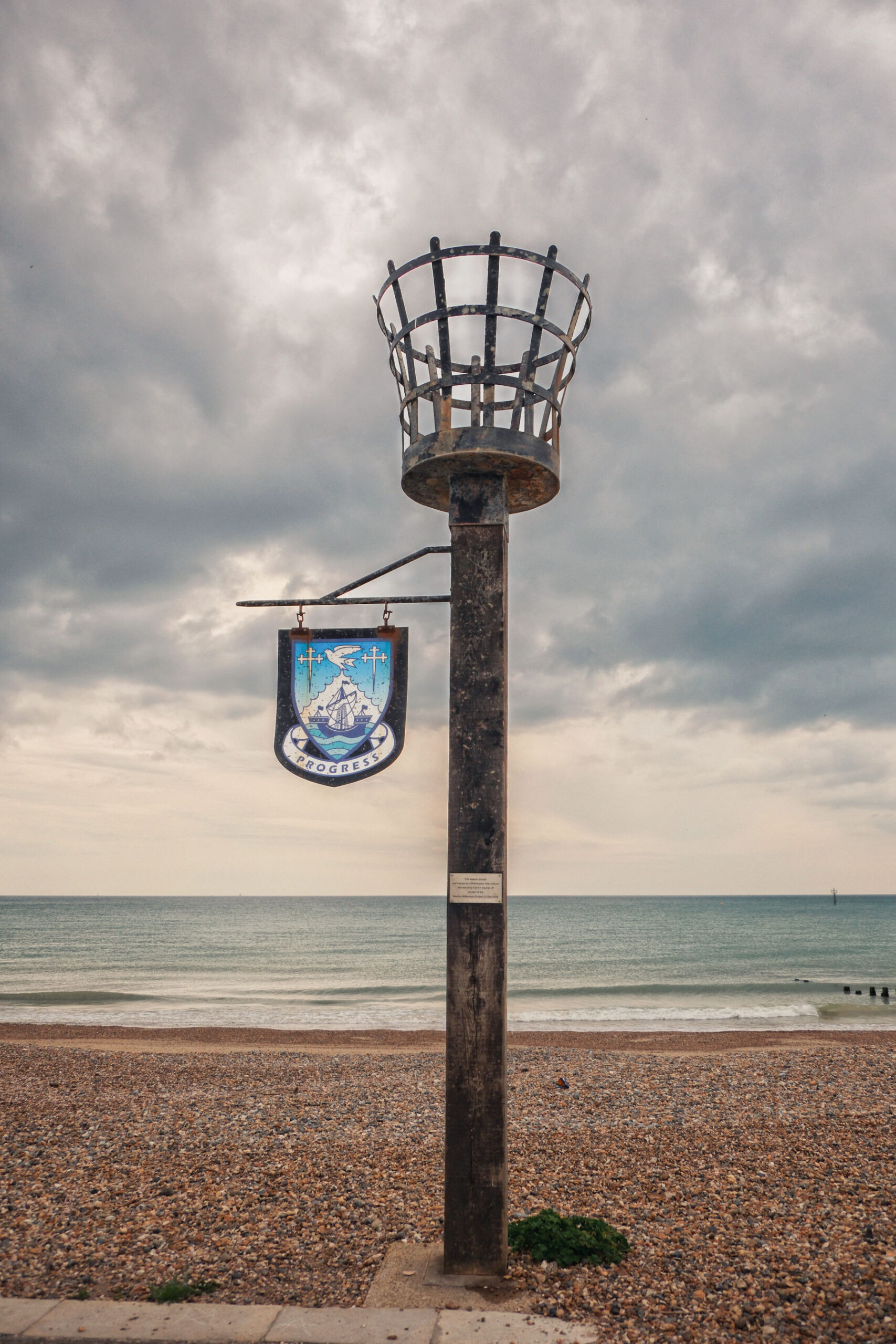 The beach at Littlehampton East