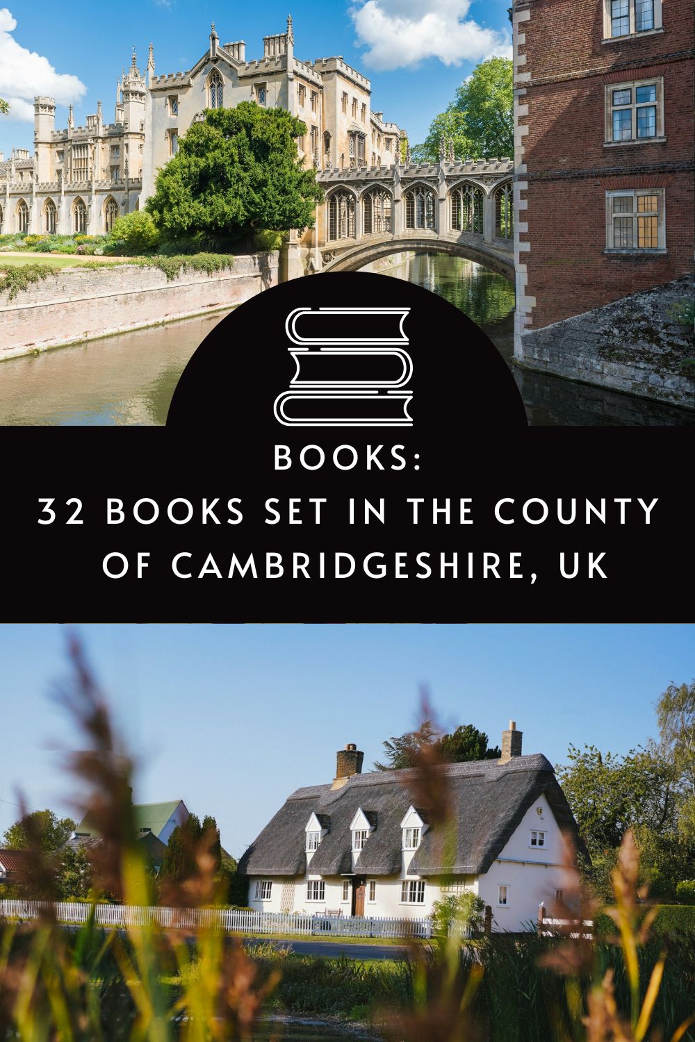 32 books set in the county of Cambridgeshire, England, UK via @tbookjunkie