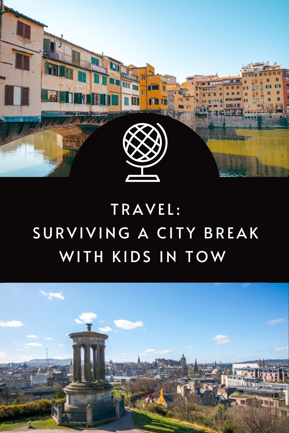 Via @tbookjunkie - Surviving a city break with kids in tow